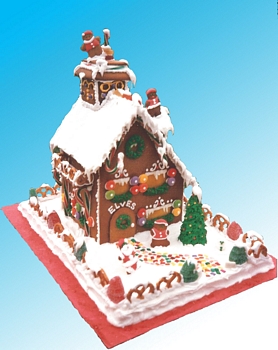 elves house Gingerbread House elves elf elfs bunkhouse